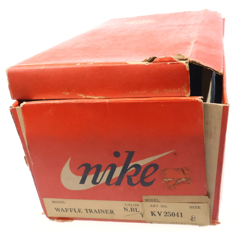NIKE(ナイキ) 【観賞用】 70's WAFFLE TRAINER ワッフルトレーナー ローカットスニーカー ブルー/イエロー KV25041