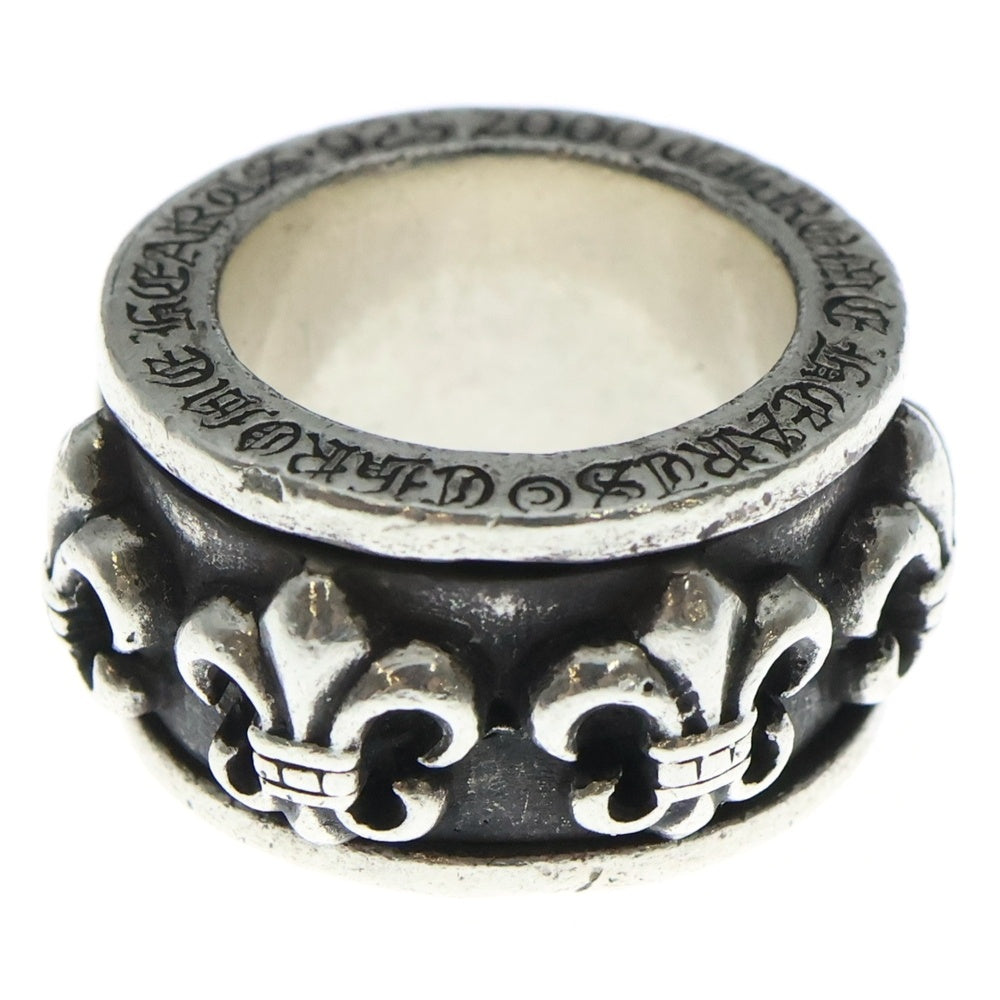 CHROME HEARTS(クロムハーツ) RING SPINNER BS FLUER スピナーBSフレア シルバーリング
