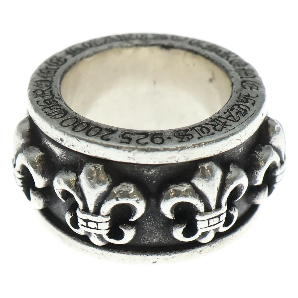 CHROME HEARTS(クロムハーツ) RING SPINNER BS FLUER スピナーBSフレア シルバーリング