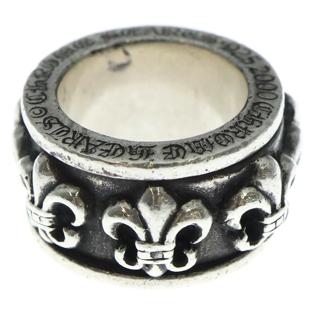CHROME HEARTS(クロムハーツ) RING SPINNER BS FLUER スピナーBSフレア シルバーリング