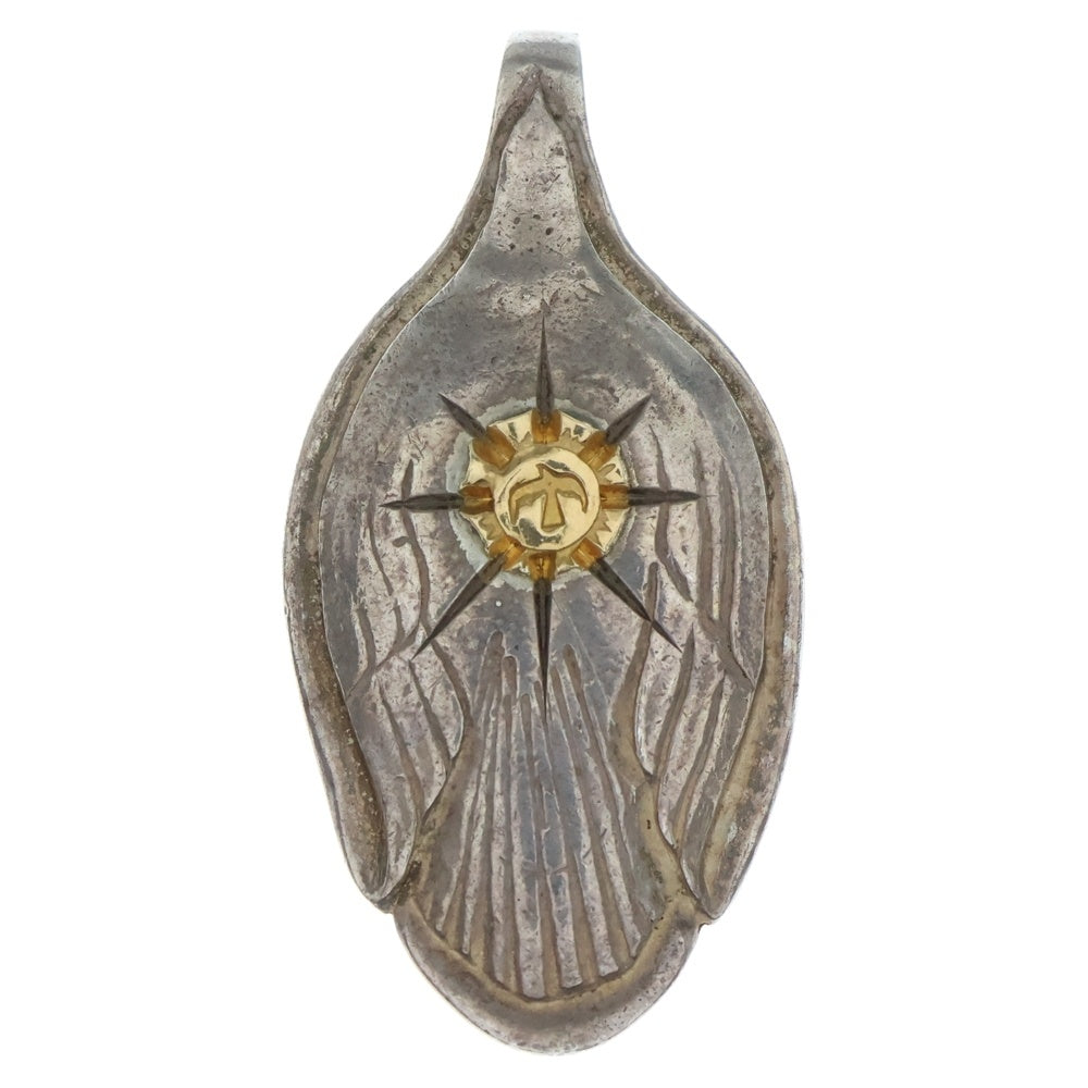 goro's(ゴローズ) K18付きスプーン ペンダントトップ シルバー/ゴールド