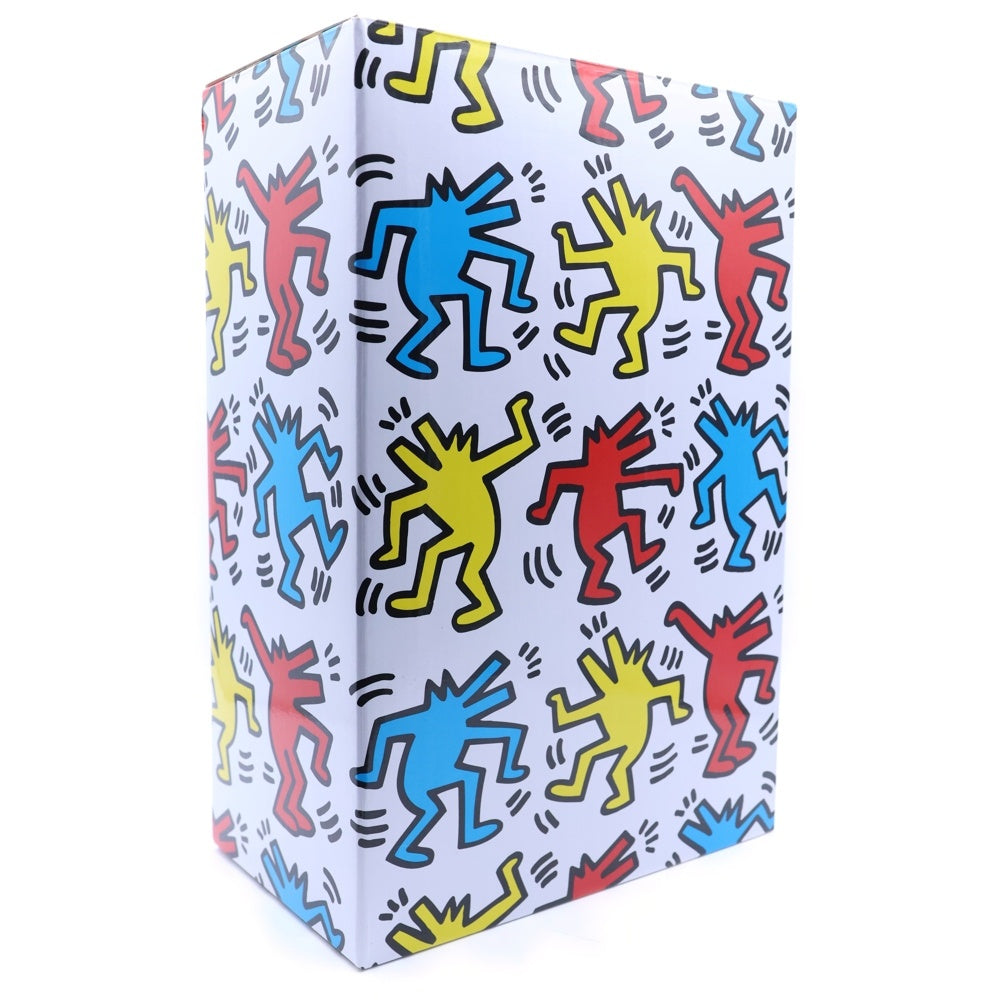 MEDICOM TOY(メディコムトイ) BE@RBRICK KEITH HARING ベアブリック キースヘリング マルチカラー 400%/100%