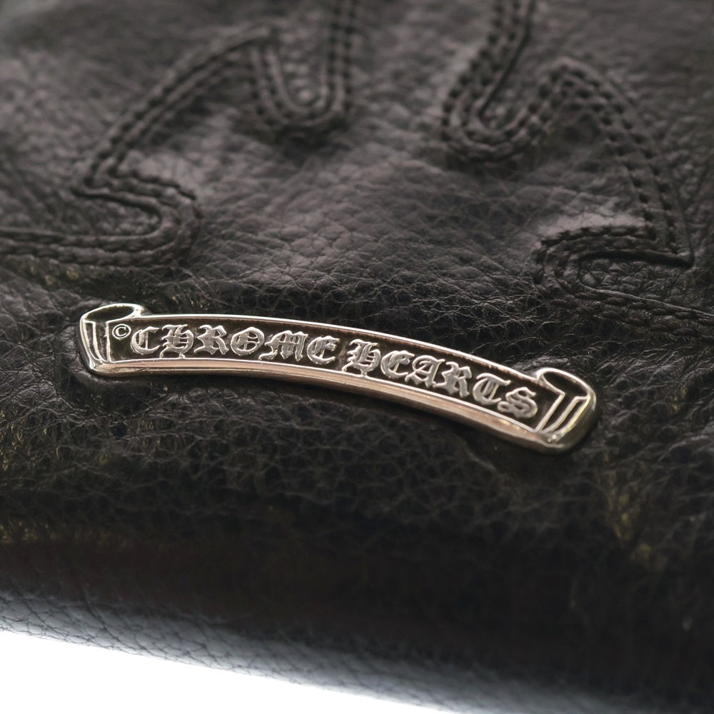 CHROME HEARTS(クロムハーツ) CASHING IN キャッシングイン フレアニー二つ折りレザーウォレット