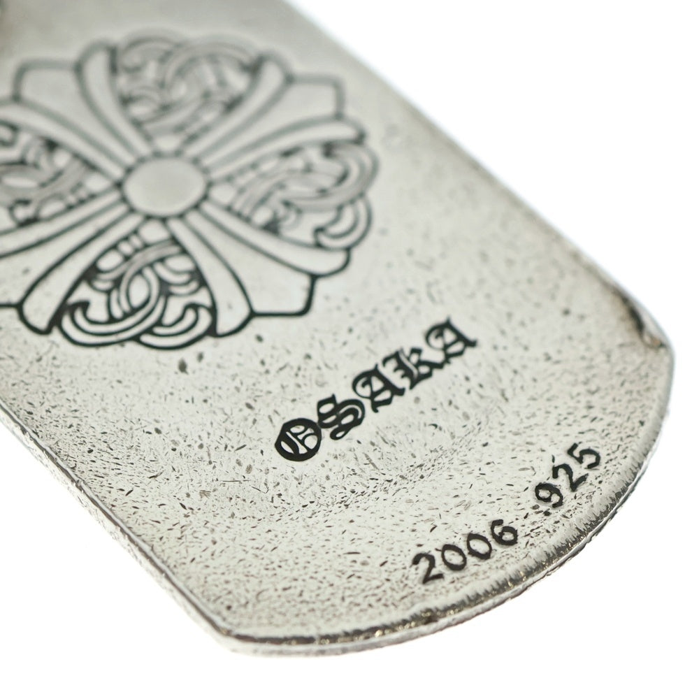 CHROME HEARTS(クロムハーツ) D TAG LRG LTD ラージドッグタグ 大阪限定ラージドッグタグネックレストップ