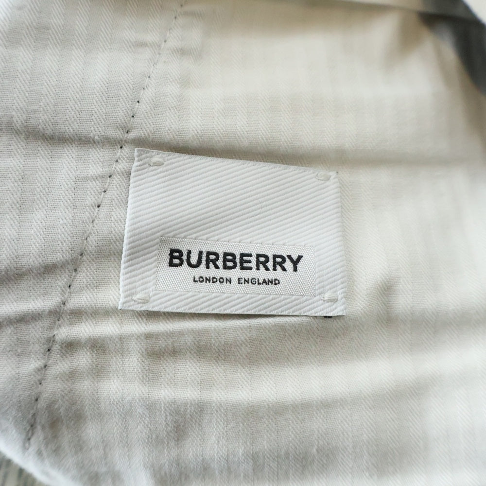 BURBERRY(バーバリー) 2タック ストレート スラックスパンツ ブラック ITLARSPA15FIL