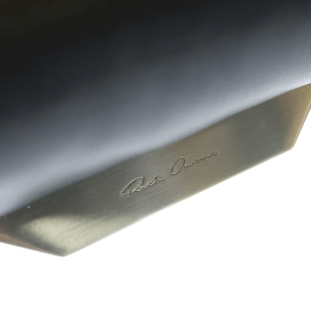 Rick Owens(リックオウエンス) 24AW PILLOW GRIFFIN レザー ショルダーバッグ ブラック RA01D0445