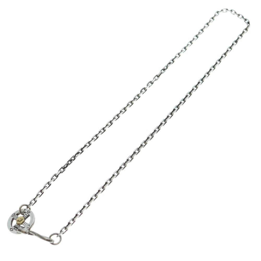 TADY & KING(タディアンドキング) イーグルフック&レギュラーホイールK18イーグル付きチェーン ネックレス シルバー