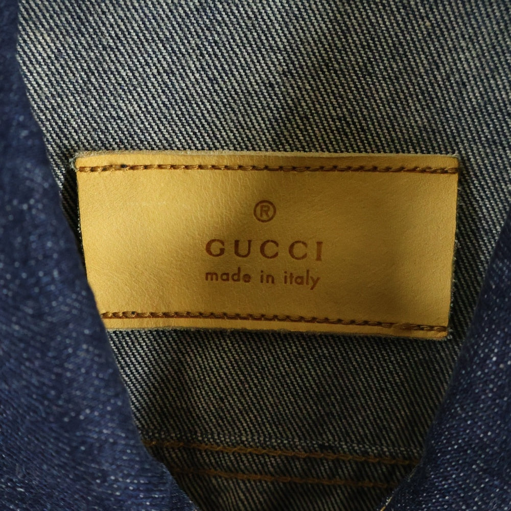 GUCCI(グッチ) トムフォード期 デニムジャケット Gジャン インディゴ
