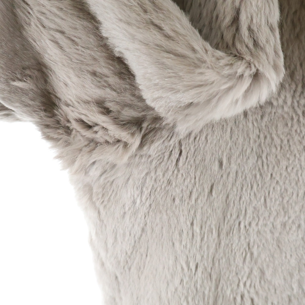 GIORGIO ARMANI(ジョルジオアルマーニ) 襟ムートン ダブルブレストジャケット コート ブラウン PSG01P PSP29