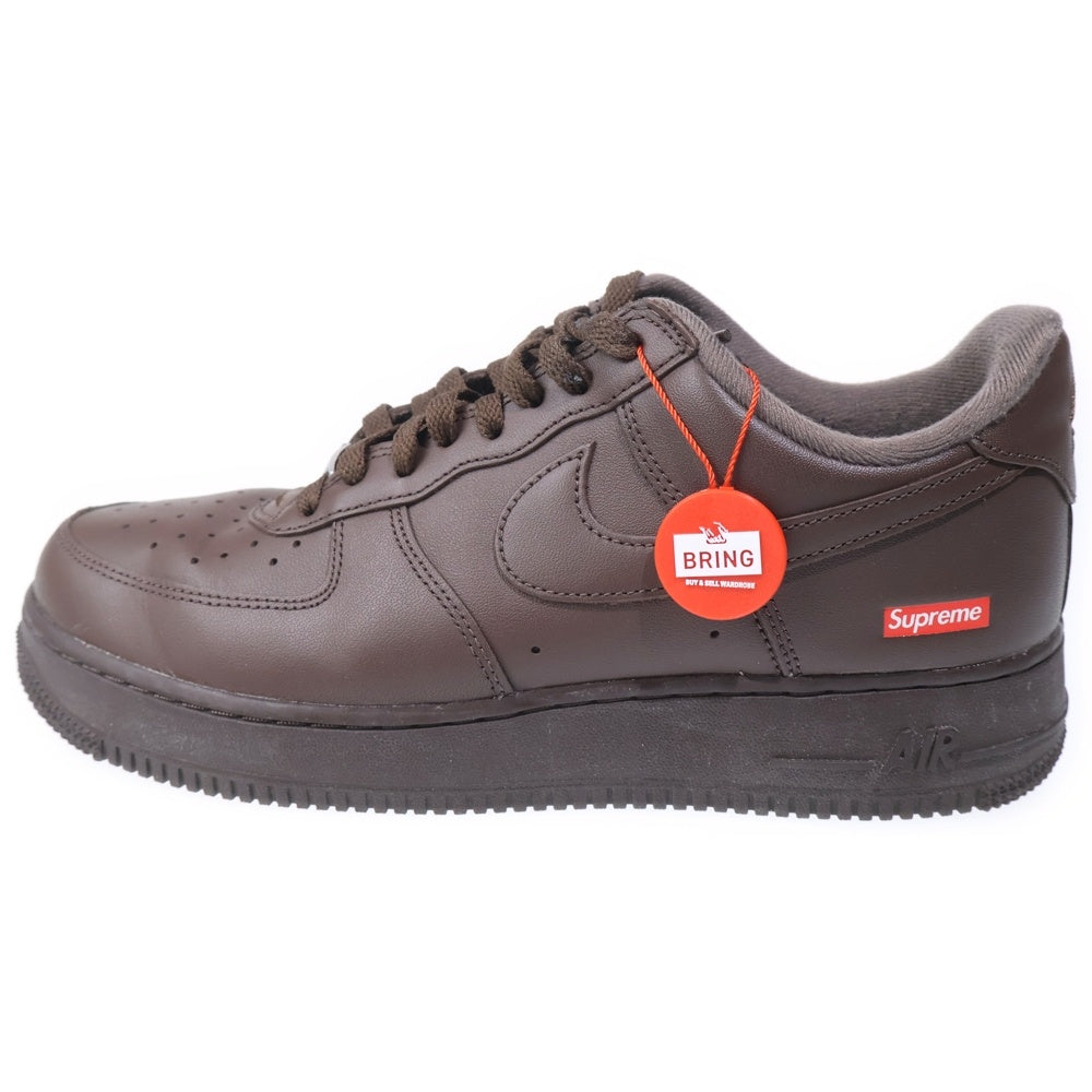 SUPREME(シュプリーム) AIR FORCE 1 LOW BAROQUE BROWN シュプリーム エアフォース1 ローカットスニーカー ブラウン US9/27cm CU9225-200