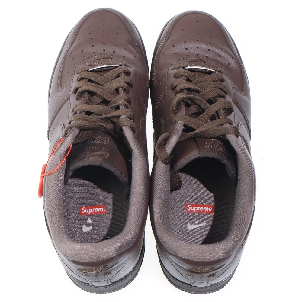 SUPREME(シュプリーム) AIR FORCE 1 LOW BAROQUE BROWN シュプリーム エアフォース1 ローカットスニーカー ブラウン US9/27cm CU9225-200