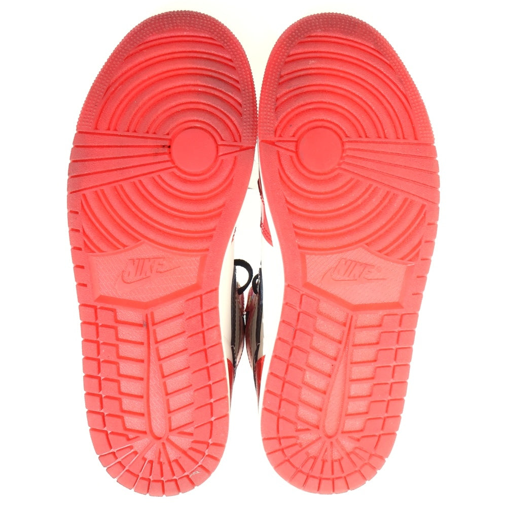 NIKE(ナイキ) AIR JORDAN 1 HIGH OG SP エアジョーダン1 レトロ ハイ OG SP スパイダーマン アクロス・ザ・スパイダーバース DV1748-601 ユニバーシティレッド US9.5/27.5cm