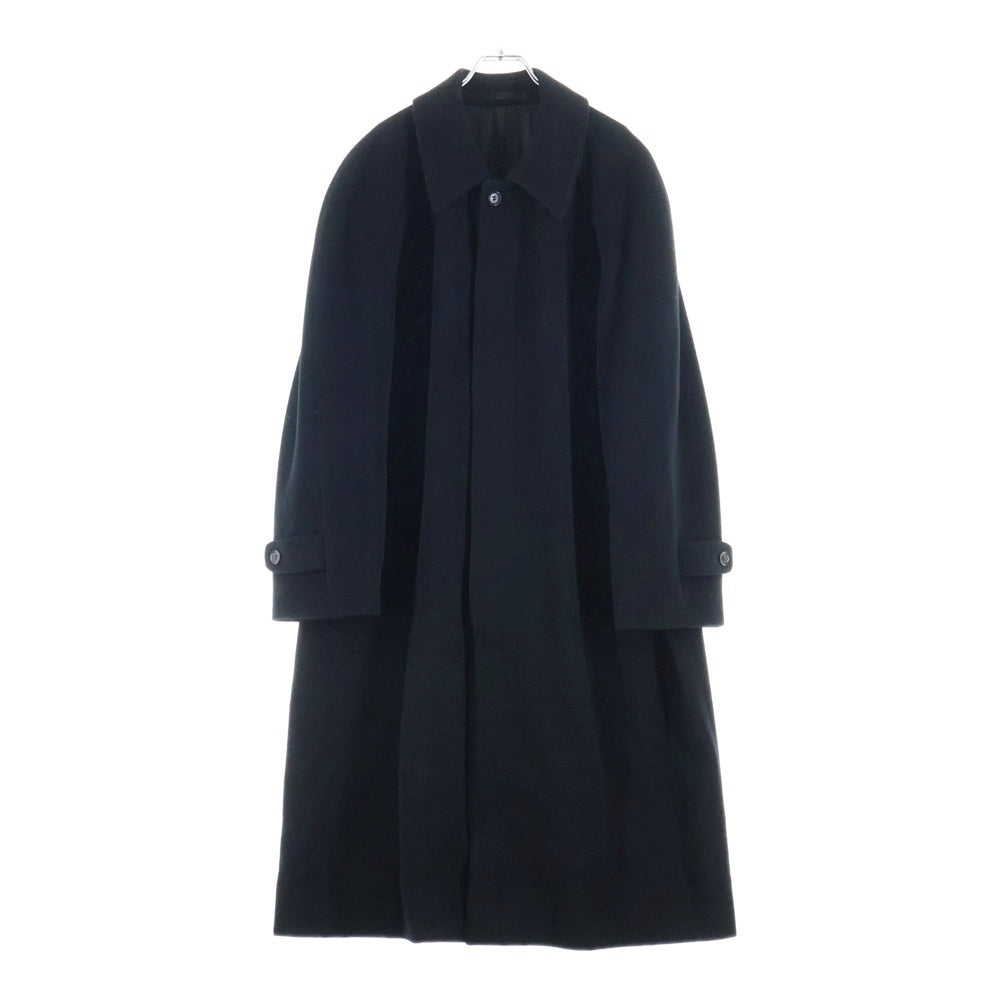 Christian Dior(クリスチャンディオール) 90s オールド カシミヤ ステンカラーコート ブラック D4010