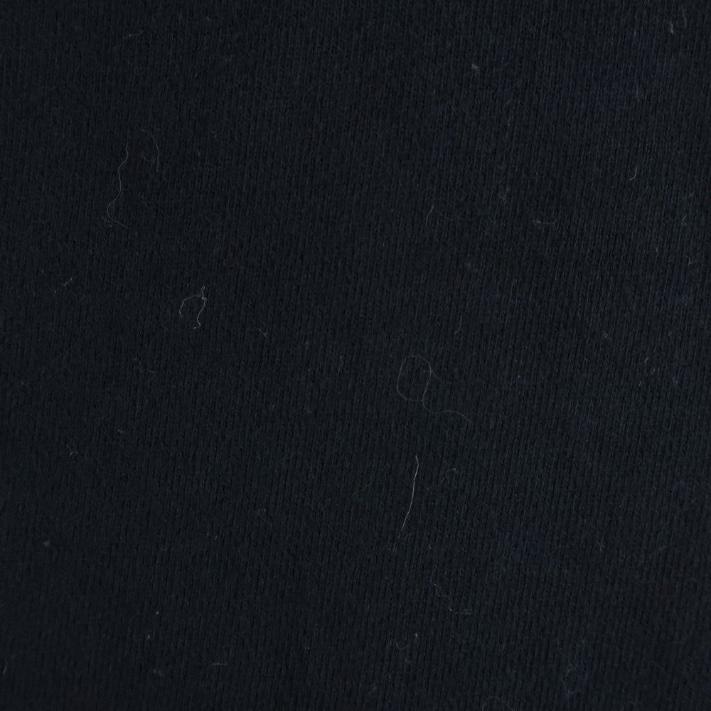 cvtvlist(カタリスト) 23SS USUAL TEE フロントロゴ刺繍 クルーネック 半袖Tシャツ ブラック 2301050301