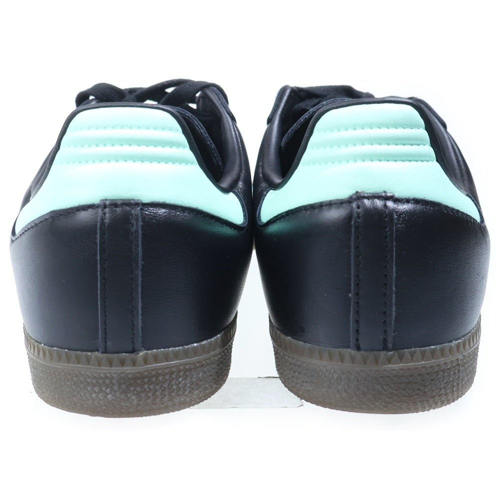 adidas(アディダス) SAMBA OG サンバ ガムソール ローカットスニーカー US10/28.0cm ブラック/ブルー JR7109