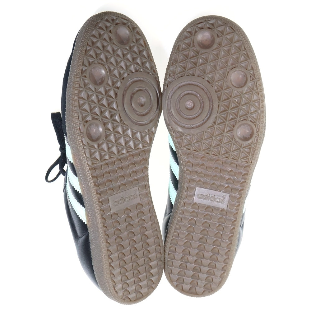 adidas(アディダス) SAMBA OG サンバ ガムソール ローカットスニーカー US10/28.0cm ブラック/ブルー JR7109