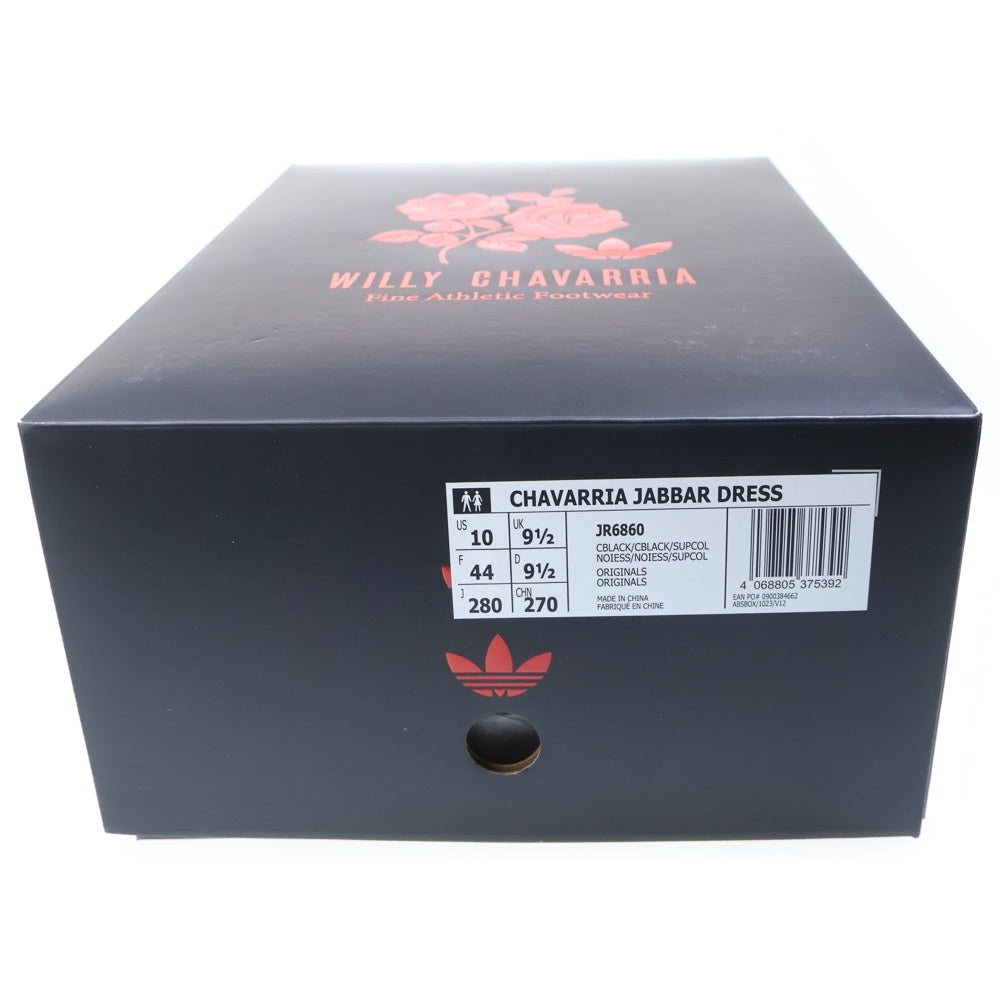 adidas(アディダス) ×Willy Chavarria Jabbar Dress ウィリーチャバリア ジャバードレス ポインテッドトゥ ローカットスニーカー US10/28.0cm ブラック JR6860