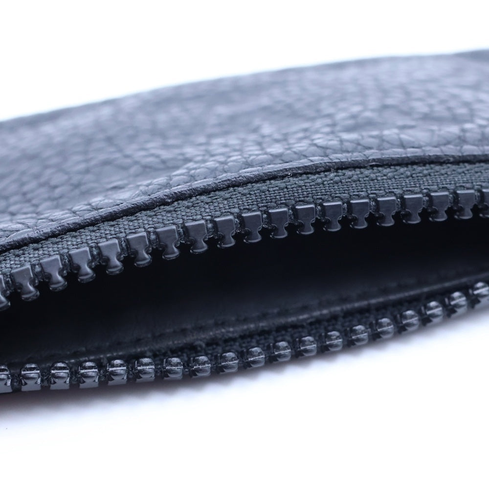 LOUIS VUITTON(ルイヴィトン) トリヨンモノグラム チェーン付 レザーコインケース ブラック M67452