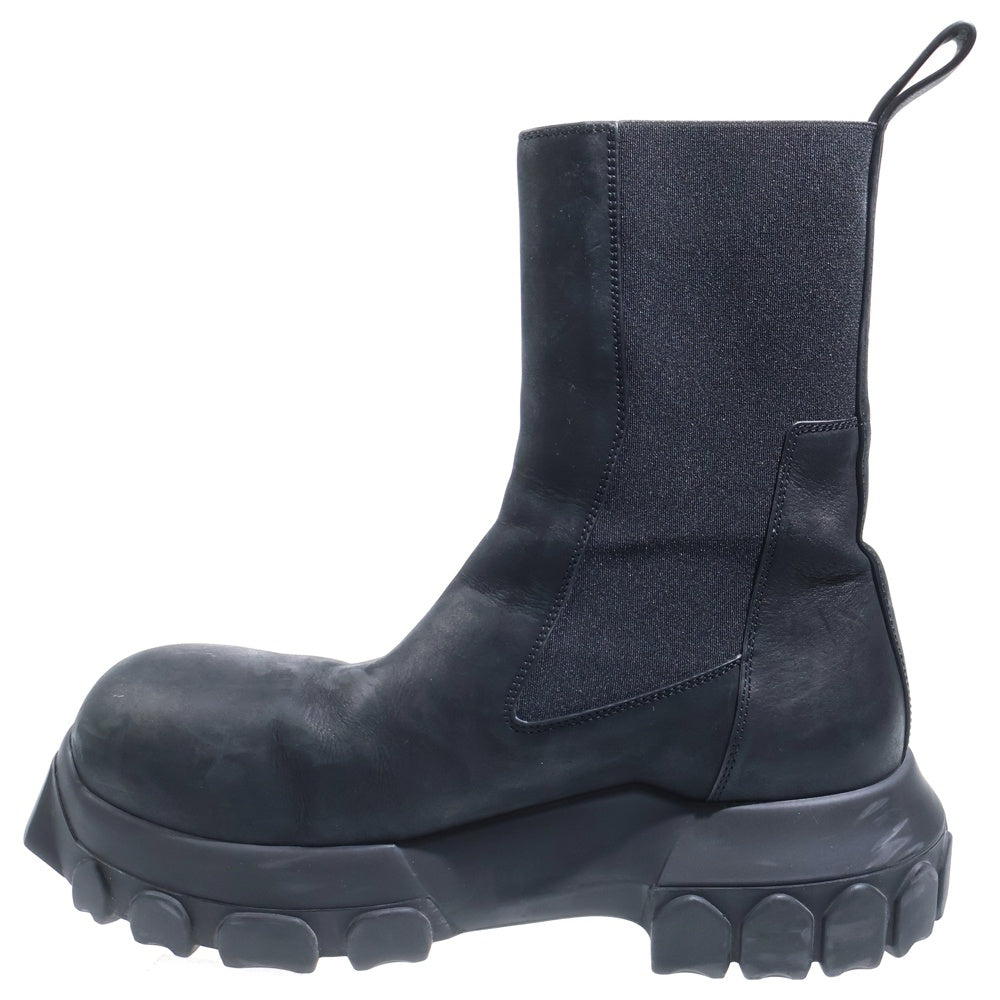 Rick Owens(リックオウエンス) BOZO TRACTOR レザー ブーツ ブラック 01E5881