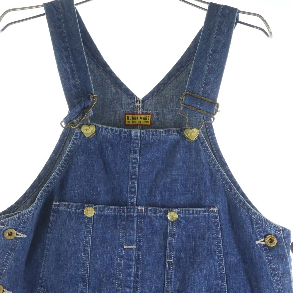 HUMAN MADE(ヒューマンメイド) DENIM OVERALLS デニム オーバーオール つなぎ インディゴ