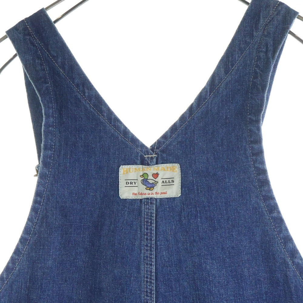 HUMAN MADE(ヒューマンメイド) DENIM OVERALLS デニム オーバーオール つなぎ インディゴ