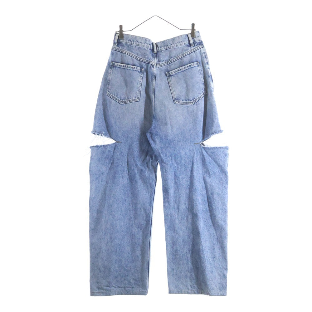 Maison Martin Margiela(メゾンマルタンマルジェラ) SLASH DETAIL DENIM PANTS ダメージ加工 デニムパンツ インディゴ S51LA0051 S30513
