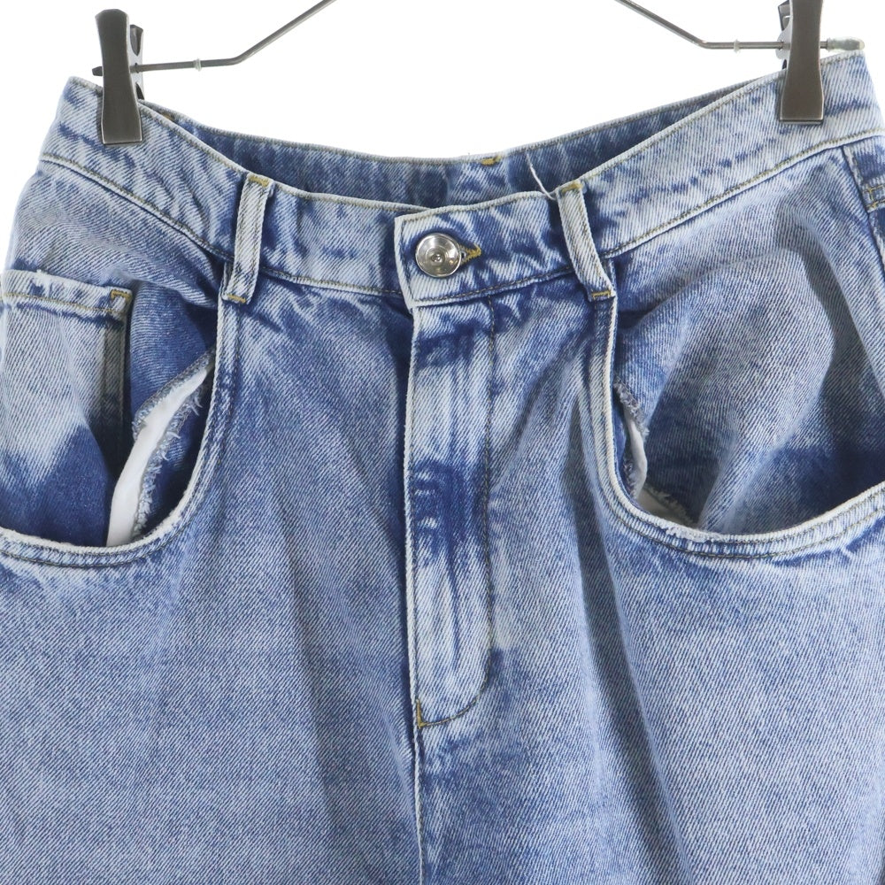 Maison Martin Margiela(メゾンマルタンマルジェラ) SLASH DETAIL DENIM PANTS ダメージ加工 デニムパンツ インディゴ S51LA0051 S30513