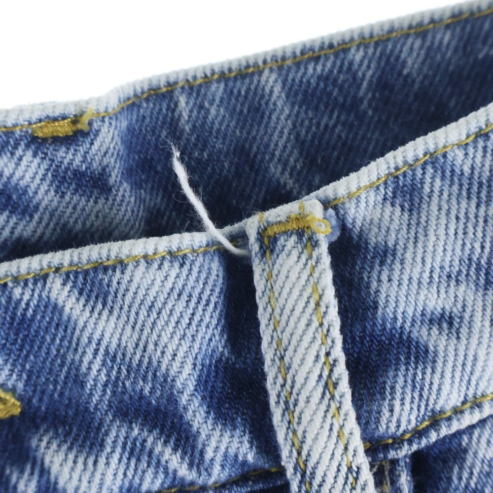 Maison Martin Margiela(メゾンマルタンマルジェラ) SLASH DETAIL DENIM PANTS ダメージ加工 デニムパンツ インディゴ S51LA0051 S30513