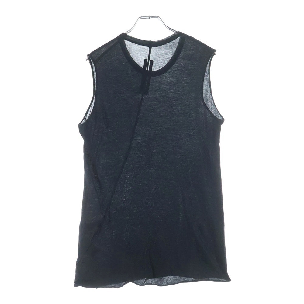Rick Owens(リックオウエンス) 25SS BASIC SL T ノースリーブ コットン
