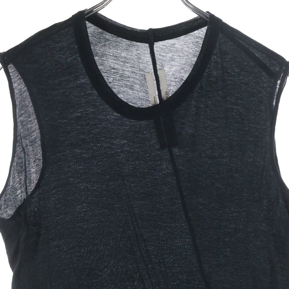 Rick Owens(リックオウエンス) 25SS BASIC SL T ノースリーブ コットン