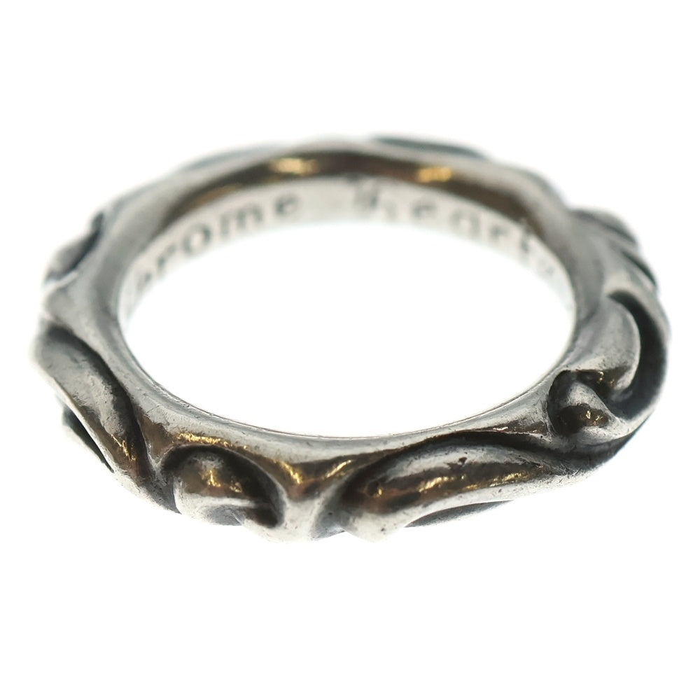 CHROME HEARTS(クロムハーツ) SCRL BAND スクロールバンド リング シルバー BCA351