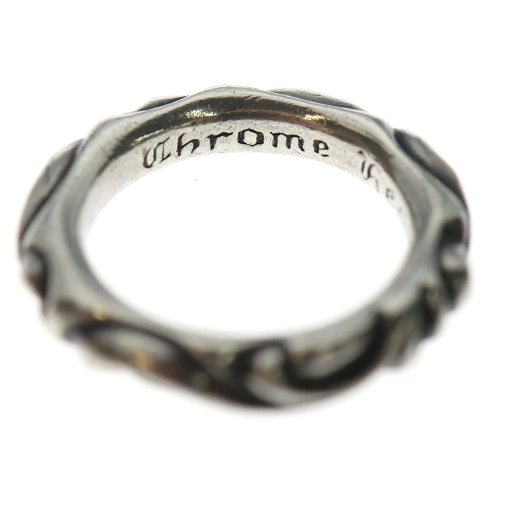 CHROME HEARTS(クロムハーツ) SCRL BAND スクロールバンド リング シルバー BCA351