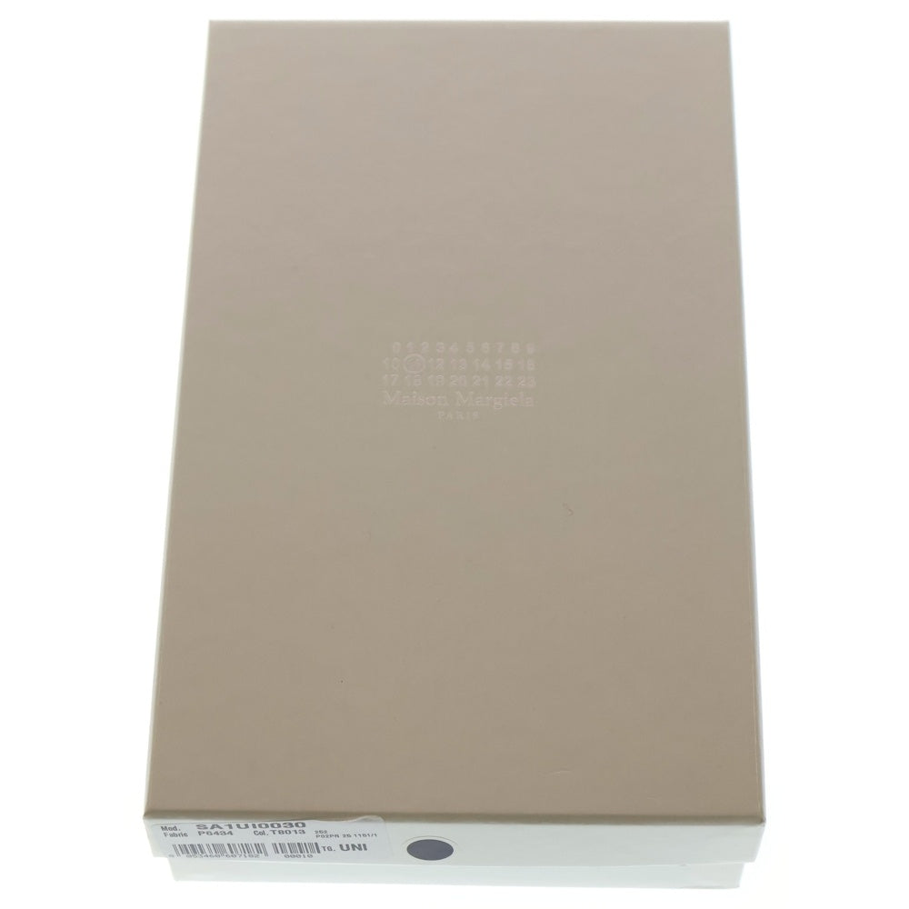 Maison Margiela(メゾンマルジェラ) Glam Slam グラムスラム ラウンドジップレザー長財布 ブラック SA1UI0030P6434 レディース