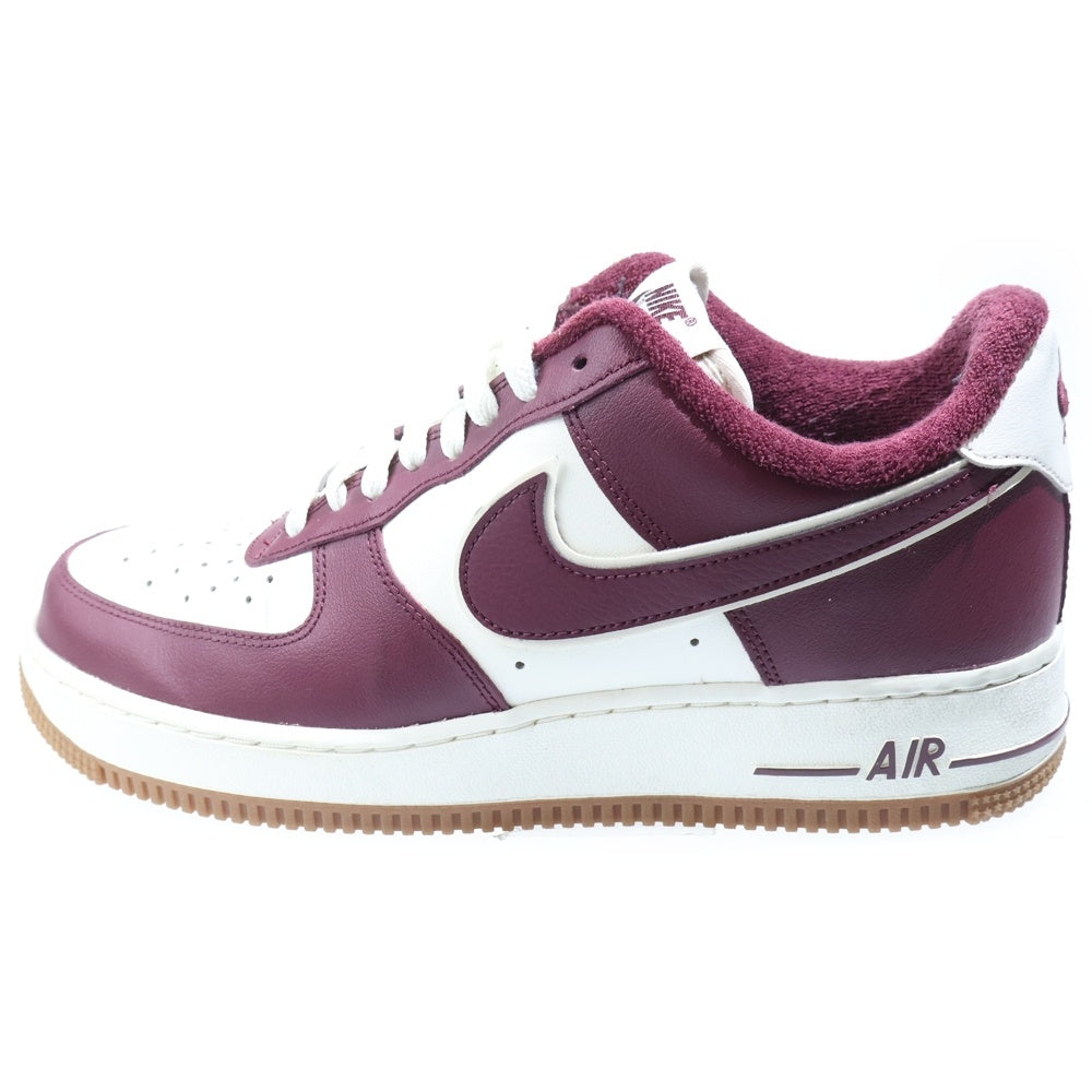 NIKE(ナイキ) AIR FORCE 1 07 LV8 エアーフォース1 ローカットスニーカー ホワイト/レッド DQ7659-102