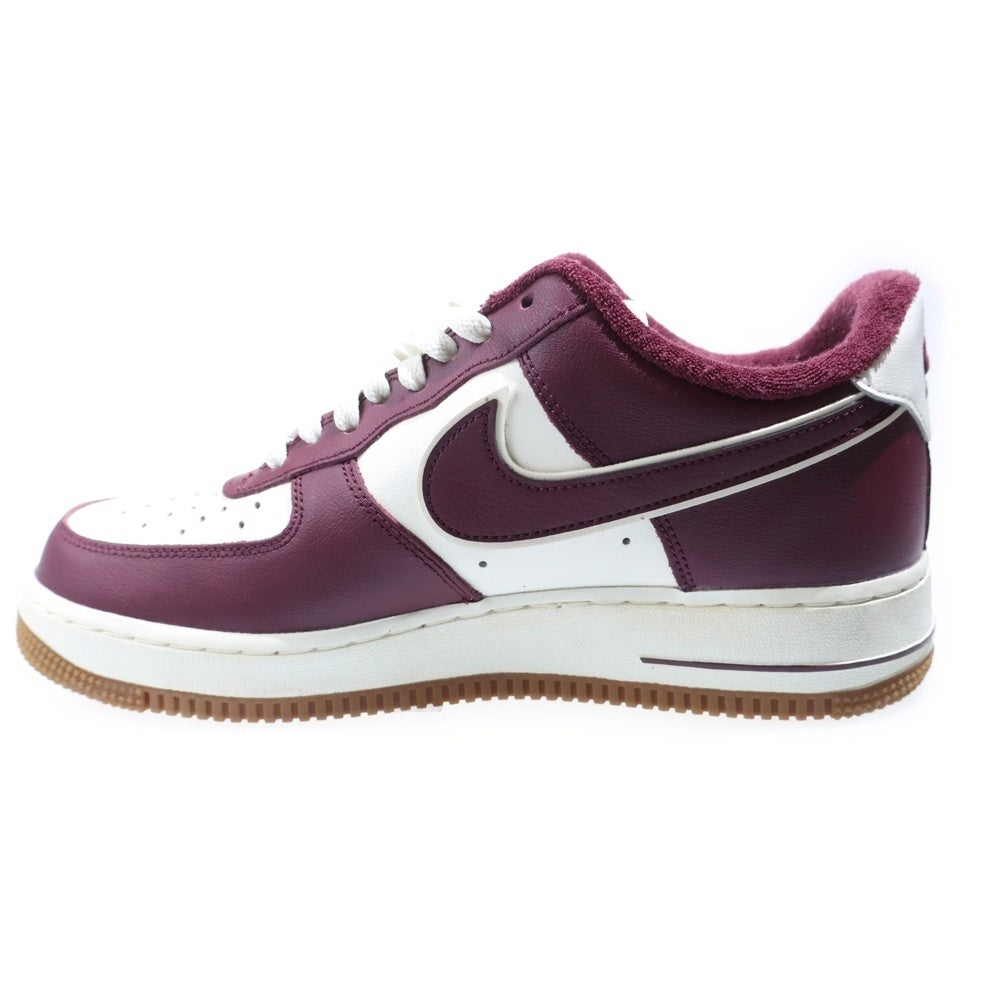 NIKE(ナイキ) AIR FORCE 1 07 LV8 エアーフォース1 ローカットスニーカー ホワイト/レッド DQ7659-102