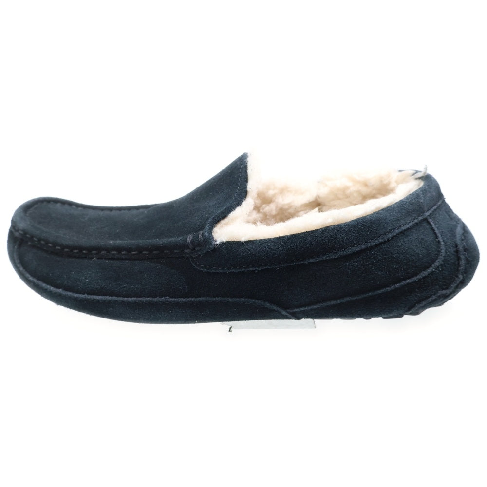 UGG(アグ) Ascot アスコット ファー付きムートンレザーローファー ブラック 1101110