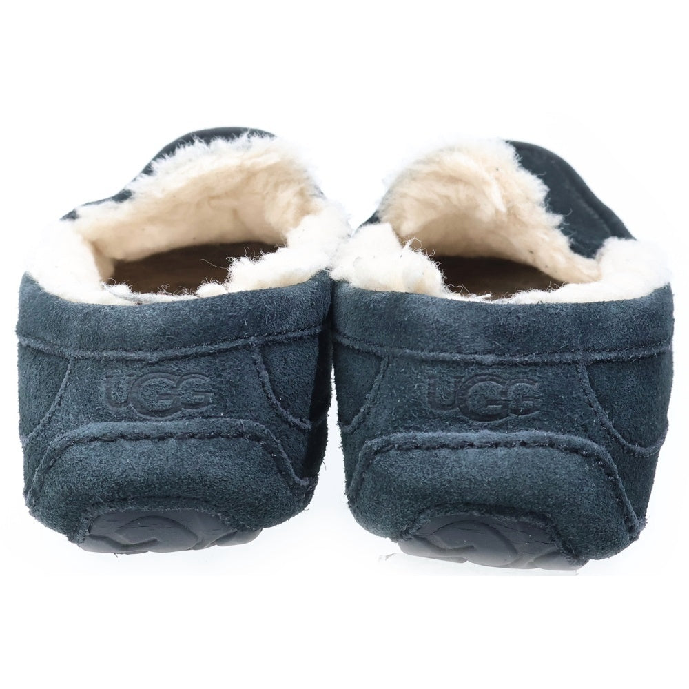 UGG(アグ) Ascot アスコット ファー付きムートンレザーローファー ブラック 1101110