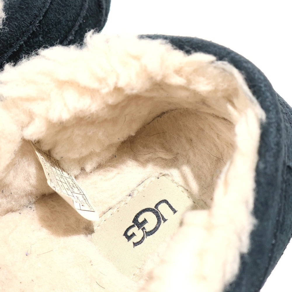 UGG(アグ) Ascot アスコット ファー付きムートンレザーローファー ブラック 1101110
