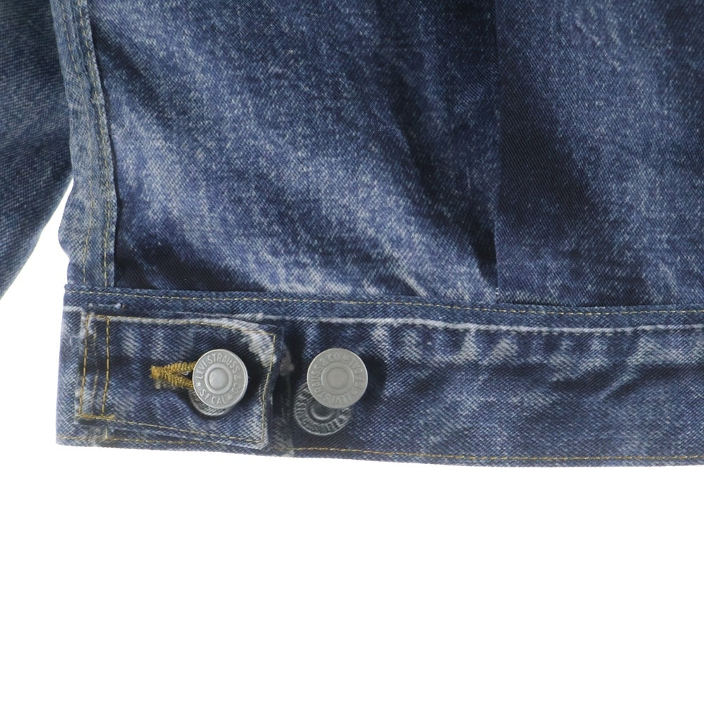 eYe COMME des GARCONS JUNYA WATANABE MAN(アイ コム デ ギャルソン ジュンヤ ワタナベ マン) ×BerBerjin ×Levi's ベルベルジン リーバイス 転写デニムジャケット 2nd インディゴ WO-J910