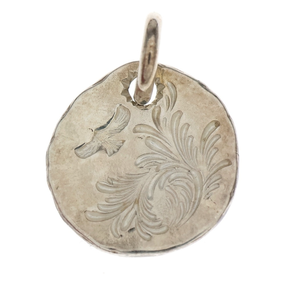鷲見太郎(ワシミタロウ) Online Store限定 Arabesque design metal オンラインストア限定 アラベスクデザインメタル ペンダントトップ シルバー