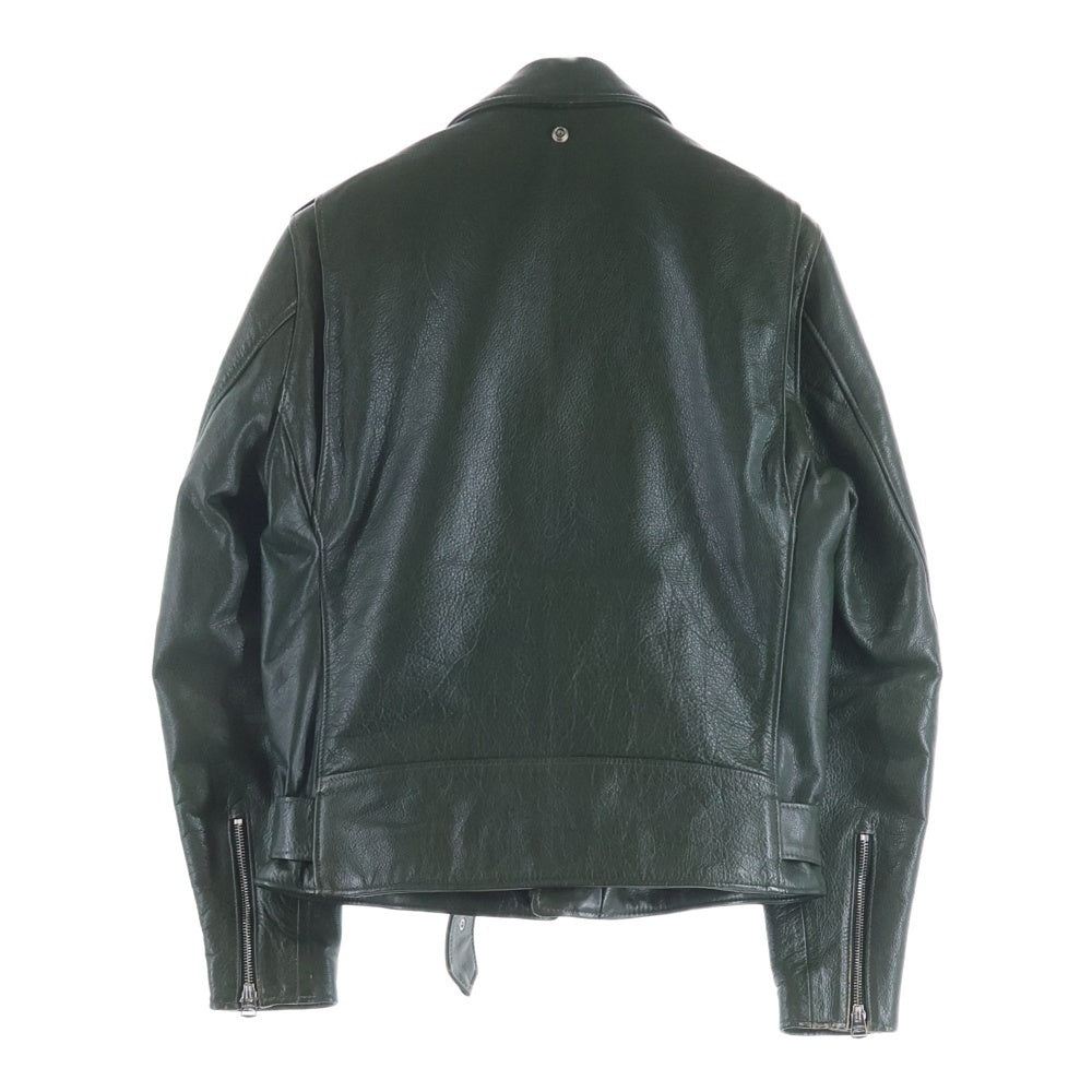 SCHOTT(ショット) 503UST COLORED ONE STAR ワンスター カウレザージャケット ダブルライダース グリーン 7641