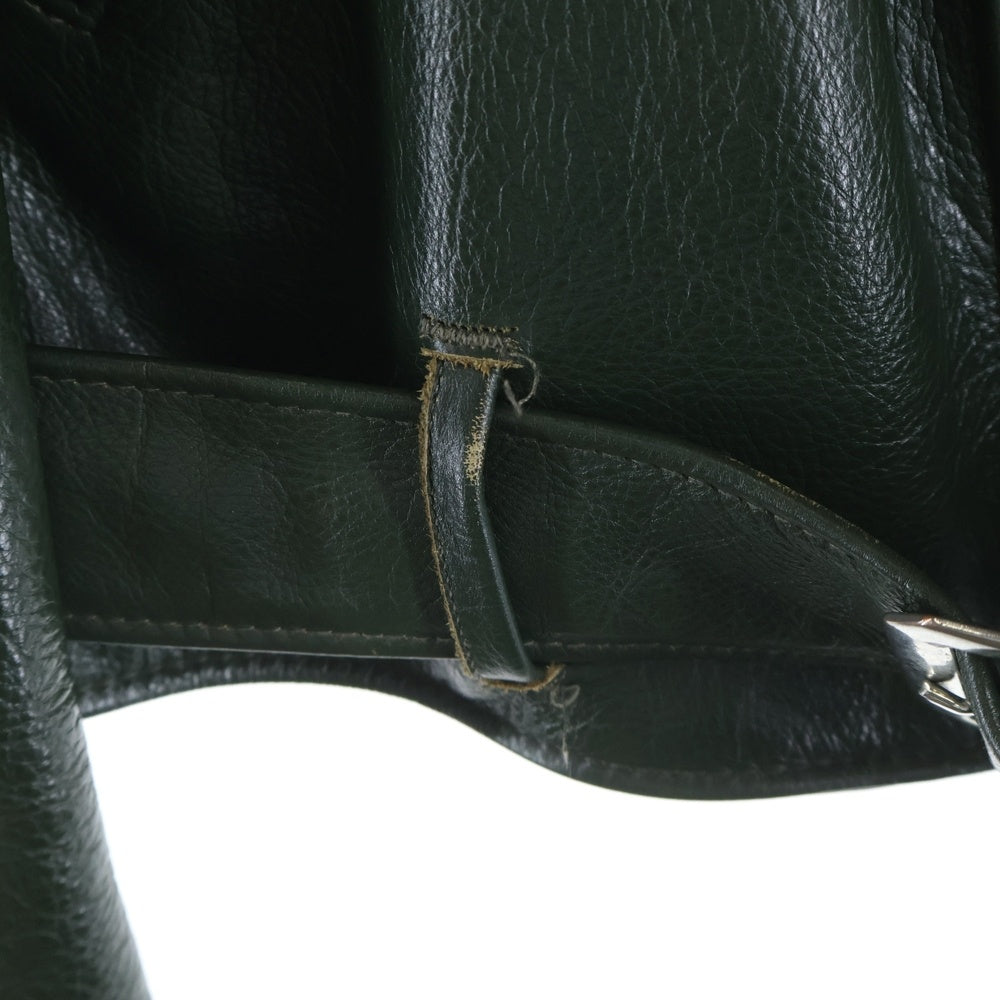 SCHOTT(ショット) 503UST COLORED ONE STAR ワンスター カウレザージャケット ダブルライダース グリーン 7641