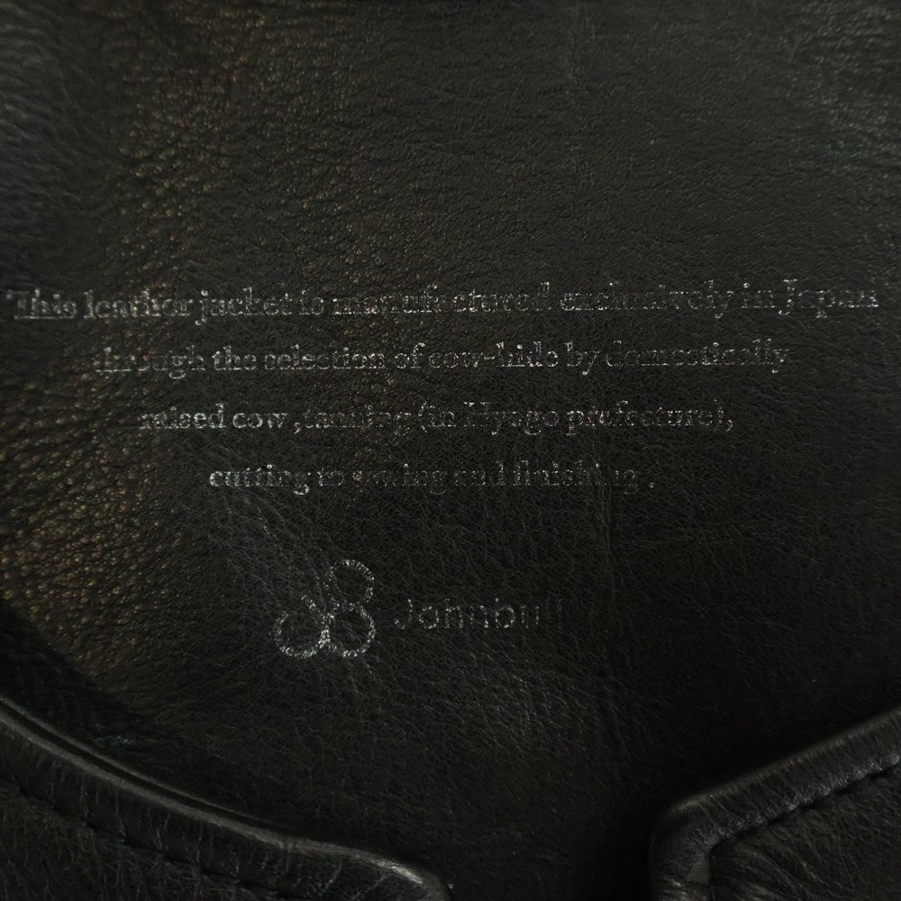 JOHNBULL(ジョンブル) No Coller Raiders Jacket ノーカラー シングル