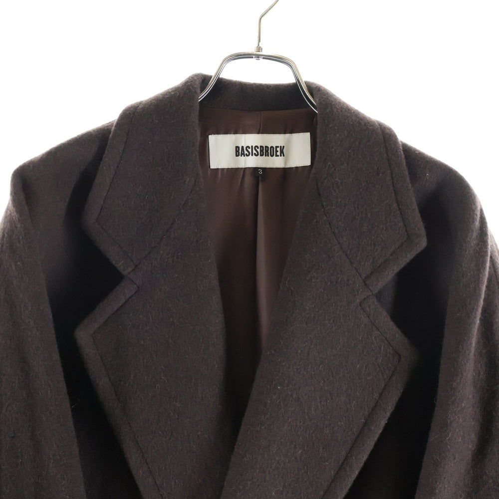 BASISBROEK(バージズブルック) ウール ロング チェスターコート