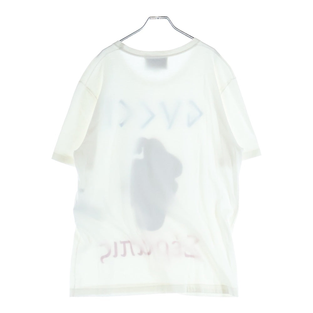 GUCCI(グッチ) ×Disney フロントドナルドワッペン クルーネック 半袖Tシャツ ホワイト 440103 X5Q31