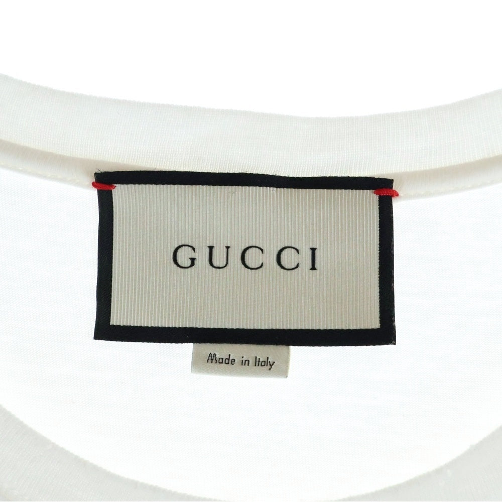 GUCCI(グッチ) ×Disney フロントドナルドワッペン クルーネック 半袖T