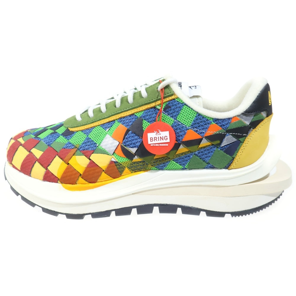 NIKE(ナイキ) ×Sacai ×Jean-Paul Gaultier AIR WOVEN VAPORWAFFLE GREEN GUSTO サカイ ジャンポールゴルチエ ローカットスニーカー DR5209-300