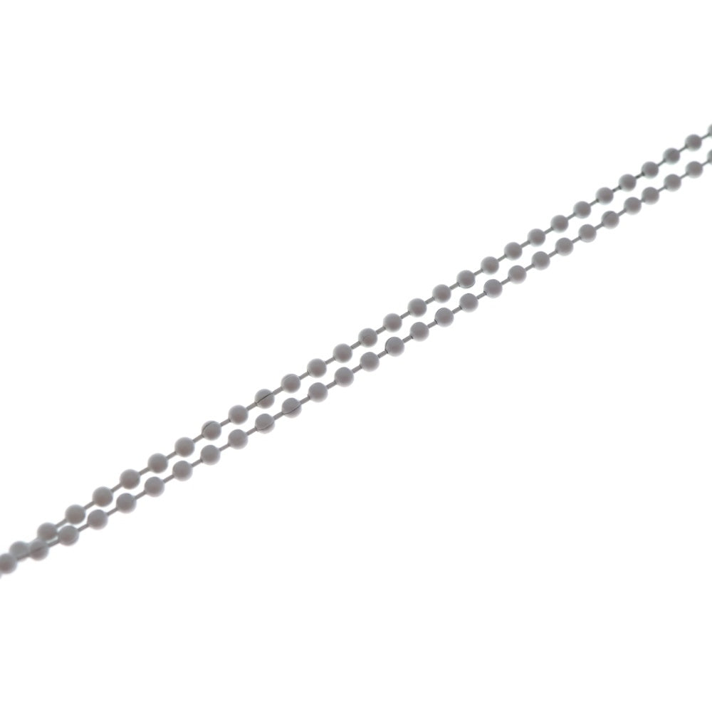 CHROME HEARTS(クロムハーツ) RUBBER CH CRS SML スモールCHクロス ラバーネックレス シリコン ホワイト BCA306