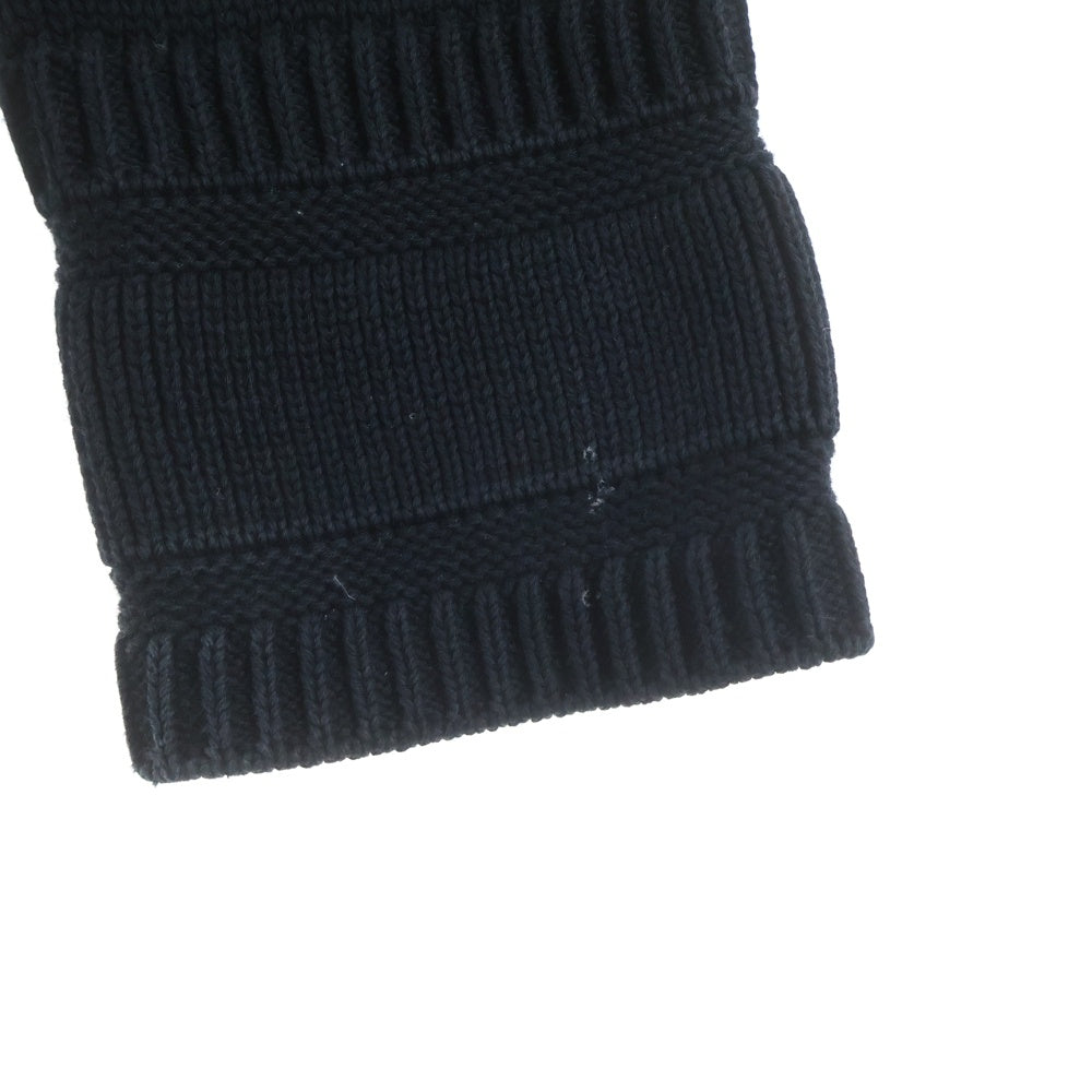 GIVENCHY(ジバンシィ) 22SS フロントロゴ 4Gロゴ ロングスリーブ 長袖ニット コットンセーター ブラック BM90G9401M