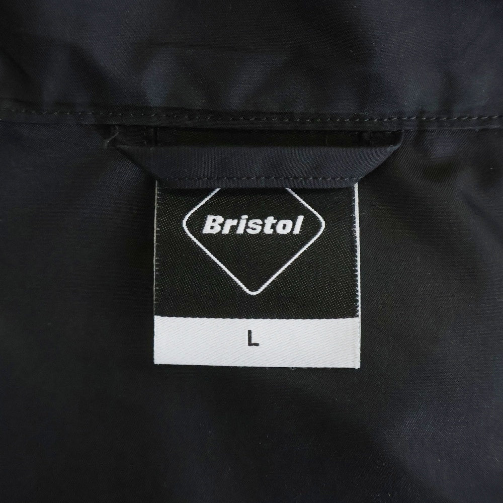 F.C.R.B./F.C.Real Bristol/FCRB(エフシーアールビー/エフシーレアルブリストル) 18AW ロゴプリントコーチジャケット ブラック FCRB-189066